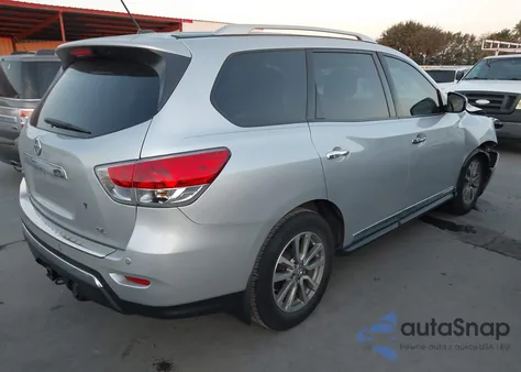 2014 Nissan Pathfinder Sl z USA, uszkodzony, nr VIN 5N1AR2MN1EC643387